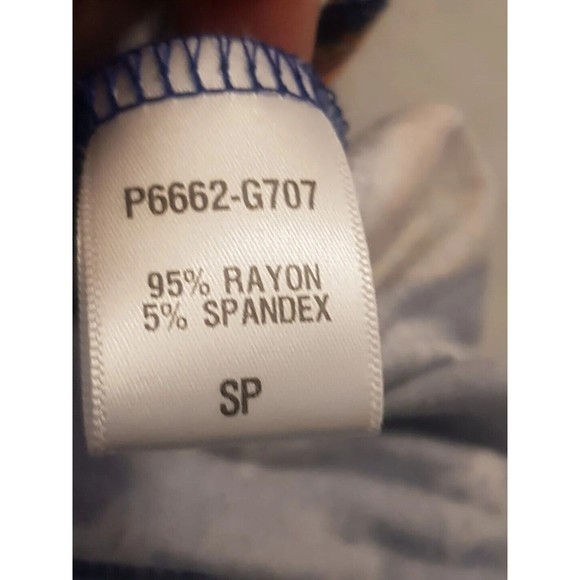 Loveappella Womens Dress Size Small Blue Shift Bohemian Long Sleeve Open Back - Picture 8 of 14